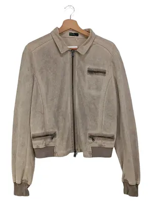 STILE BENETTON Lederjacke