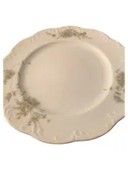 Vorschaubild 1 von Classic Rose Kuchenteller Blumenmuster Porzellan 20 cm Weiß