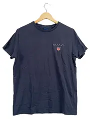 Vorschaubild 1 von Herren T-Shirt Wappen Logo Blau Gr. M
