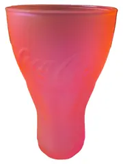 Vorschaubild 3 von Coca Cola Sammelglas McDonalds Trinkglas Pink Frosted 400ml