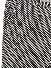 Vorschaubild 4 von Damen Stoffhose Schwarz Punkte Gr. 46 Casual