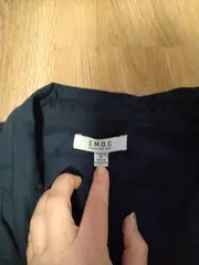 Vorschaubild 2 von Herren Freizeithemd Kurzarm Blau Gr. 52;XL Baumwolle Casual