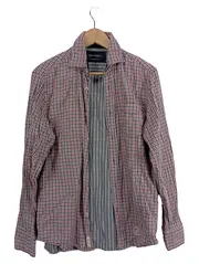 Vorschaubild 1 von Herren Freizeithemd Kariert Double Face Gr. S Baumwolle