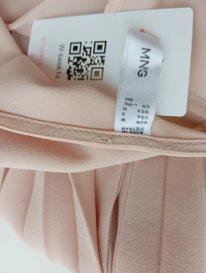 MNG MANGO Blusenkleid Bild 3