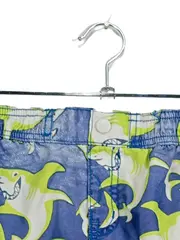Vorschaubild 2 von Kinder Badeshorts Gr. 122 Hai-Muster Mehrfarbig Polyester