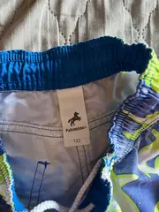 Vorschaubild 5 von Kinder Badeshorts Gr. 122 Hai-Muster Mehrfarbig Polyester