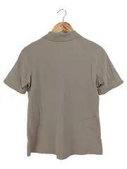 Vorschaubild 2 von Damen Poloshirt Gr. 40/M Braun Casual Klassisch