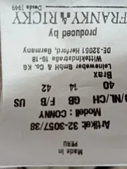 Vorschaubild 4 von Damen Poloshirt Gr. 40/M Braun Casual Klassisch