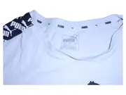 Vorschaubild 4 von Damen T-Shirt Logo Print Banddetail Ärmel Weiß Gr. S Sportlich