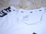 Vorschaubild 6 von Damen T-Shirt Logo Print Banddetail Ärmel Weiß Gr. S Sportlich
