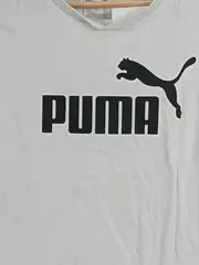 Vorschaubild 2 von Damen T-Shirt Logo Print Banddetail Ärmel Weiß Gr. S Sportlich