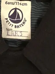 Vorschaubild 3 von Pea Coat Wollmantel Kinder Blau Gr. 116 Klassisch
