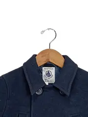 Vorschaubild 2 von Pea Coat Wollmantel Kinder Blau Gr. 116 Klassisch