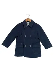 Vorschaubild 1 von Pea Coat Wollmantel Kinder Blau Gr. 116 Klassisch