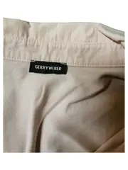 Vorschaubild 4 von Damen Poloshirt Rosa Baumwolle Kurzarm Gr. 40/L Rüschen