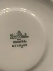Vorschaubild 2 von Studio-Linie Untertasse Unterteller Weiß Porzellan Germany