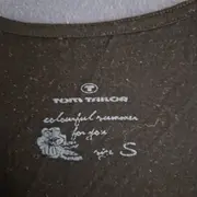 Vorschaubild 2 von Damen Shirt Top Bluse Gr. S 36 Blau Wasserfall-Ausschnitt