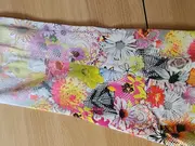 Vorschaubild 3 von Damen Stoffhose Blumenmuster Mehrfarbig Gr. 40 Farbenfroh