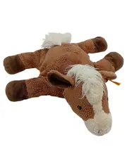 Vorschaubild 1 von Kuscheltier Pferd Plüschtier Braun 26 cm Knopf im Ohr Baby