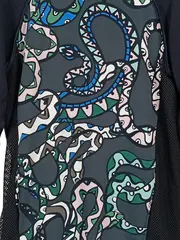 Vorschaubild 2 von Damen Freizeitkleid Schlangenmuster Mehrfarbig Gr. 42