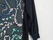 Vorschaubild 4 von Damen Freizeitkleid Schlangenmuster Mehrfarbig Gr. 42