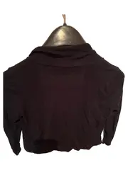 Vorschaubild 2 von Damen Bolero Strickjacke Schwarz Gr. 34/XS Casual