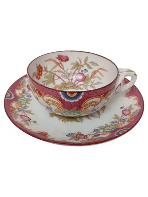 BAVARIA PORZELLAN Tasse und Unterteller
