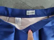 Vorschaubild 3 von PHILOSOPHY Damen Faltenrock Gr. 42 XL Blau Elegant Klassisch Midi