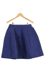 Vorschaubild 2 von PHILOSOPHY Damen Faltenrock Gr. 42 XL Blau Elegant Klassisch Midi