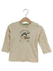Vorschaubild 1 von Langarmshirt Kinder Beige Gr. 82 Pferd Mädchen