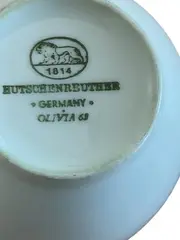 Vorschaubild 5 von Olivia 68 Tasse Unterteller Porzellan Weiß 7cm