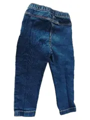 Vorschaubild 3 von Baby Jeans Hose Gr. 80 Blau Elastischer Bund Mädchen
