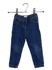 Vorschaubild 2 von Baby Jeans Hose Gr. 80 Blau Elastischer Bund Mädchen