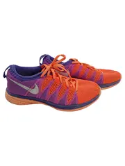 Vorschaubild 1 von Flyknit Lunar Laufschuhe Damen Gr. 38.5 Mehrfarbig Orange Lila Sportschuhe
