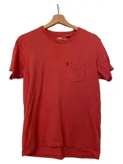 Vorschaubild 1 von Levis Herren T-Shirt Gr. M Casual Rot Baumwolle Kurzarm