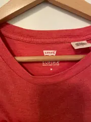 Vorschaubild 3 von Levis Herren T-Shirt Gr. M Casual Rot Baumwolle Kurzarm