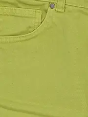 Vorschaubild 3 von BENETTON Damen Jeans Shorts W30/38 Grün Fransen Baumwolle Casual