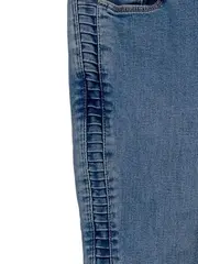 Vorschaubild 5 von Damen Skinny Jeans Blau Gr. 38/M Seitendetails Stretch