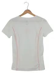 Vorschaubild 2 von Damen Sport Shirt Gr. 36/S Weiß Polyester Kurzarm Sportlich