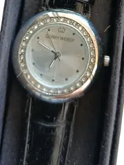 Vorschaubild 2 von Damenuhr Elegant Strasssteine Mehrfarbig Metall Armbanduhr