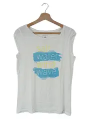 Vorschaubild 1 von EDC Damen T-Shirt Gr. 36/S Weiß Casual Maritim Sommer Tee