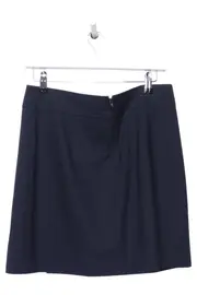 Vorschaubild 2 von Damen A-Linienrock Dunkelblau Gr. 40/L Business Elegant mit Schlitz