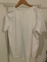 Vorschaubild 3 von Damen T-Shirt Modern Gr. 38/M Weiß mit königlichem Muster