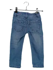 Vorschaubild 2 von Kinder Jeans Regular Fit Gr. 92 Blau Baumwolle Hose