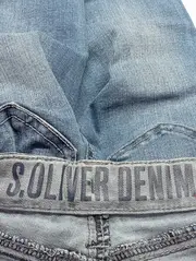 Vorschaubild 3 von Kinder Jeans Regular Fit Gr. 92 Blau Baumwolle Hose