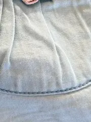 Vorschaubild 7 von Baby Shorts Gr. 68 Blau Baumwolle Rüsche Schleife Sommer Hose