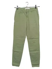 Vorschaubild 1 von Damen Stoffhose Gr. 36 W28 Grün Casual Chino Hose