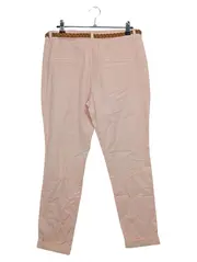 Vorschaubild 2 von Damen Stoffhose Gr. 40 L Rosa Casual Baumwolle Chino Hose