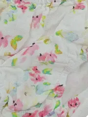 Vorschaubild 2 von Baby Schlupfhose Blumenmuster Gr. 68 Weiß Floral Mädchen