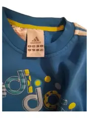 Vorschaubild 6 von Kinder Pullover Sweatshirt Gr. 98 Blau Sportlich 3 Streifen